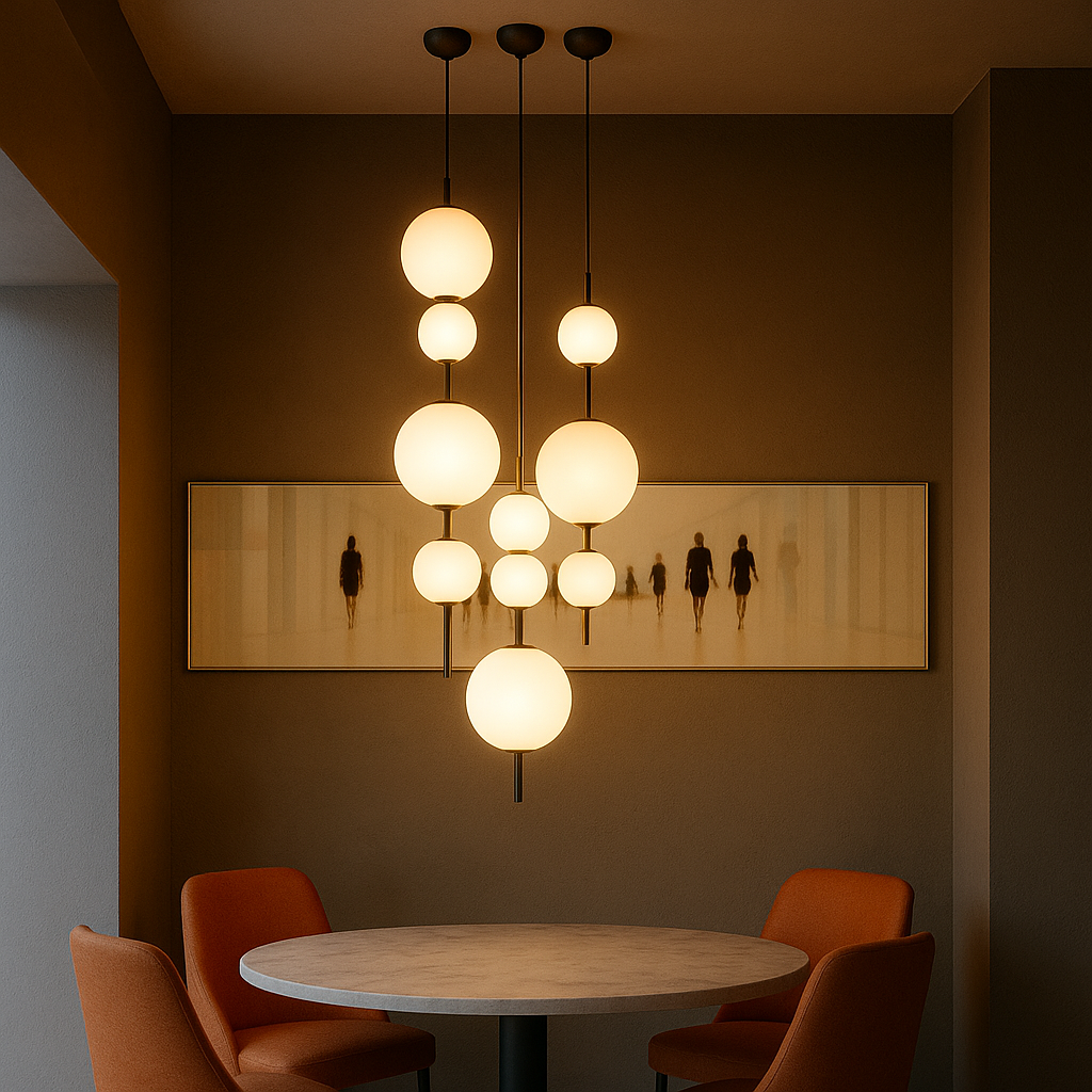 Aurora Globe Pendant Light