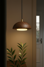 Load image into Gallery viewer, ArborGlow Modern Wood Pendant Light
