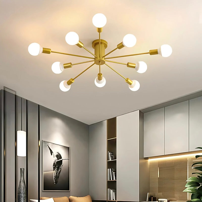 The Edison Forge Chandelier