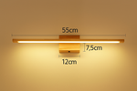 Load image into Gallery viewer, Nordic Natural Wood Vanity Light
